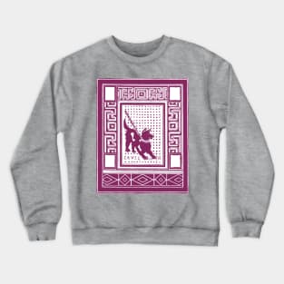 Cave Canem Pompeii Dog wine Crewneck Sweatshirt